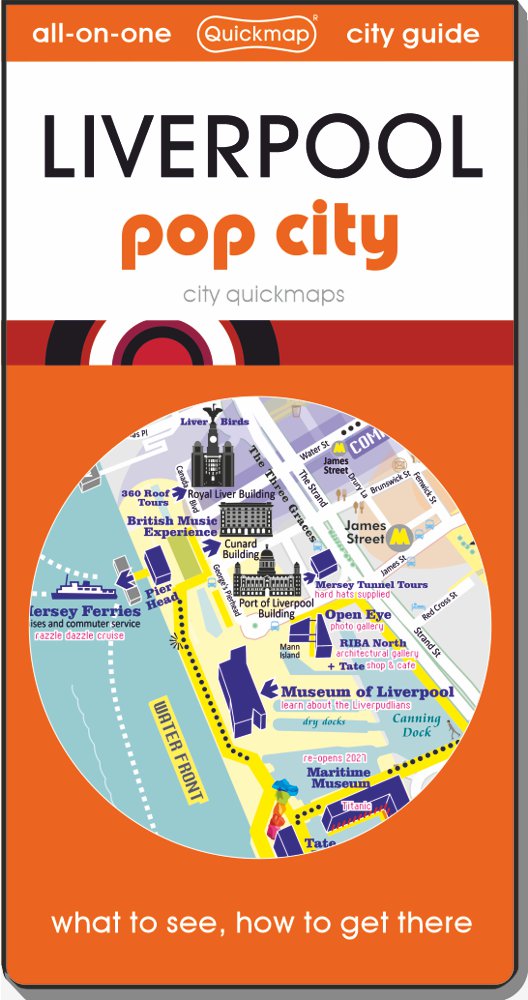 Liverpool pop city Quickmap cover ISBN 9781919309712