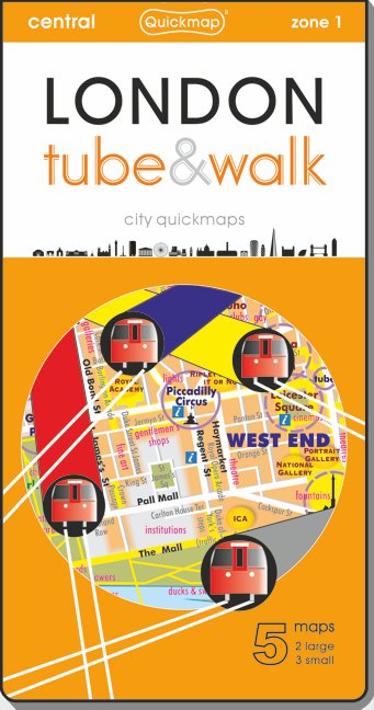 London Tube and Walk Quickmap cover